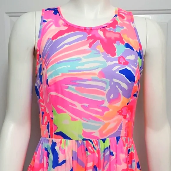 Lilly Pulitzer Sleeveless Kassia Playa Hermosa Dress. Size 0. - Picture 3 of 16